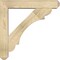 Ekena Millwork Olympic Craftsman Rough Sawn Bracket w/ Offset Brace, Douglas Fir, 6"W x 30"D x 30"H BKT0604X30X30OLY04RDF - alternate 4
